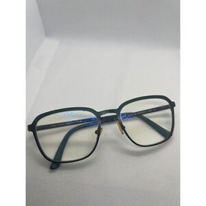Miki Ninn Designer Eyeglasses Frames Italy Unique‎ Green Black Frames